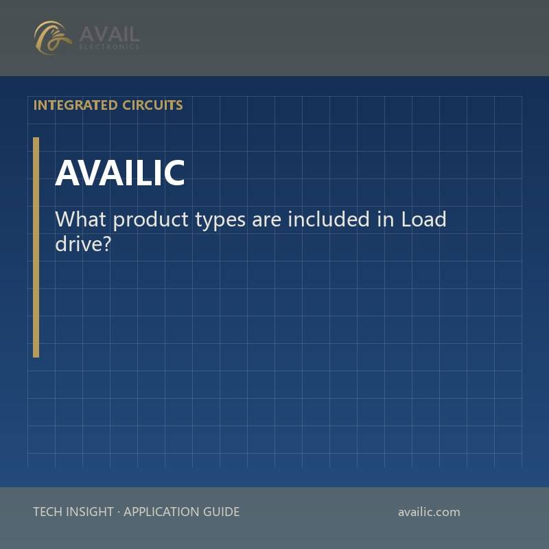What product types are included in Load drive?