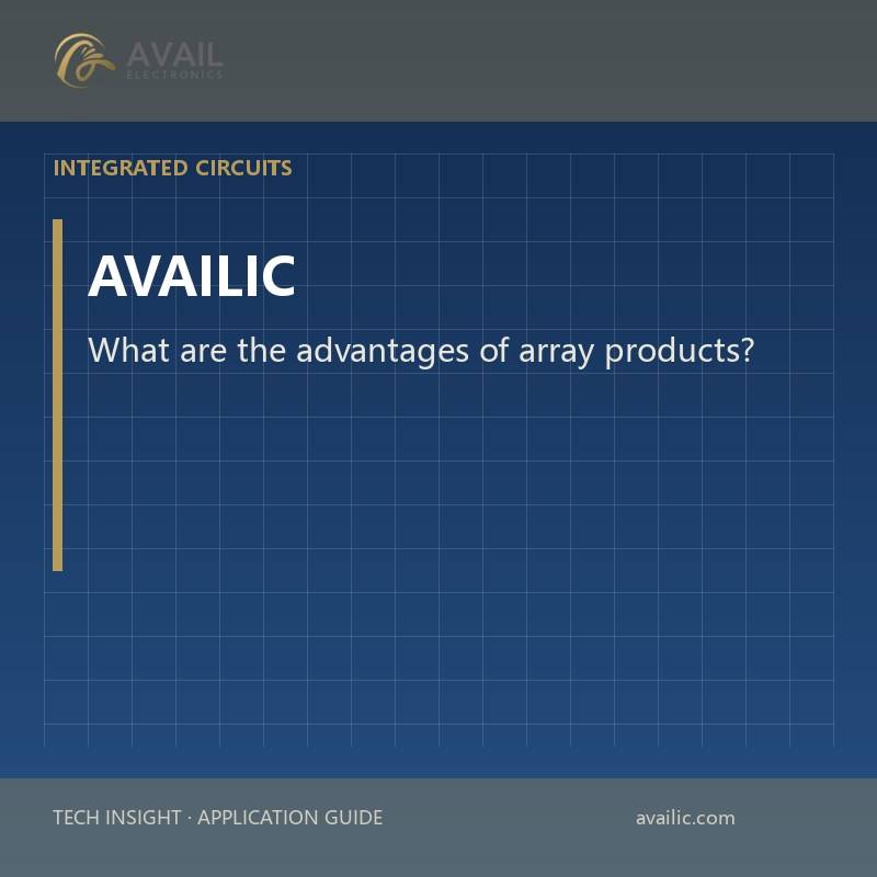 What are the advantages of array products?