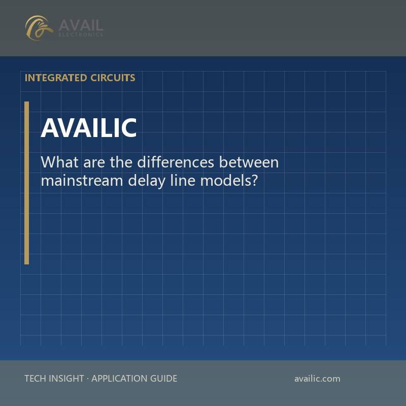 What are the differences between mainstream delay line models?