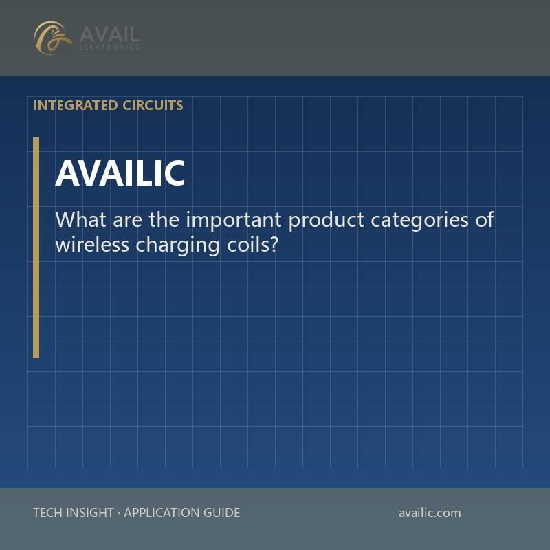 What are the important product categories of wireless charging coils?
