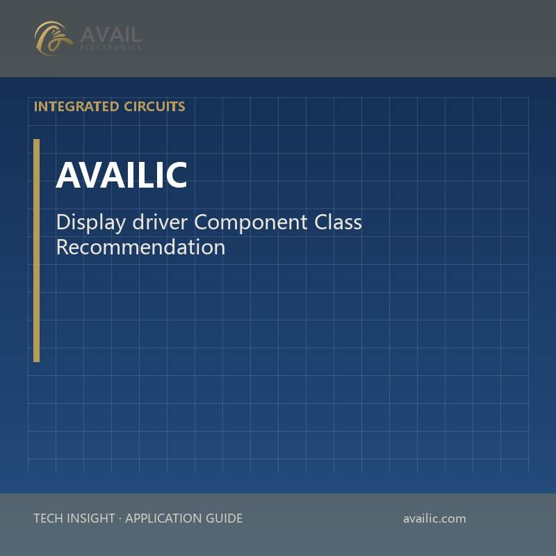Display driver Component Class Recommendation