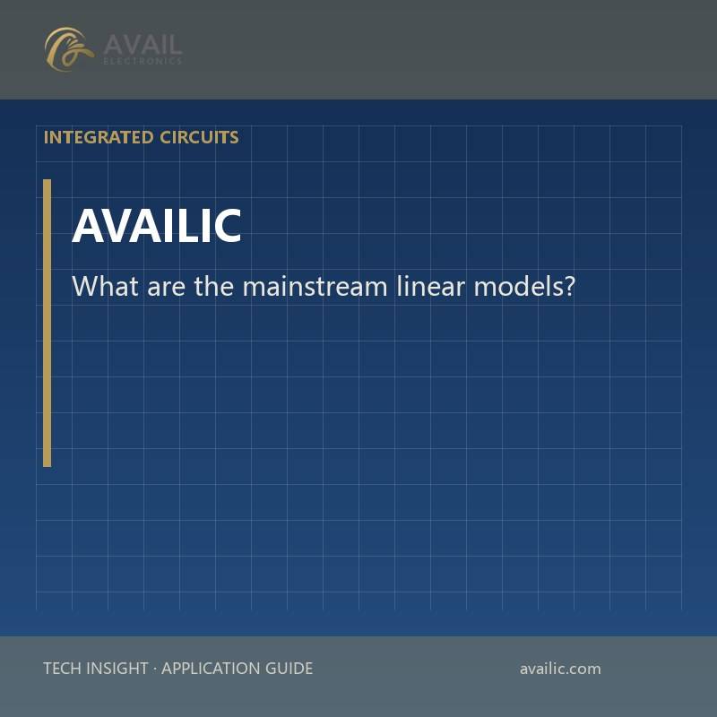 What are the mainstream linear models?