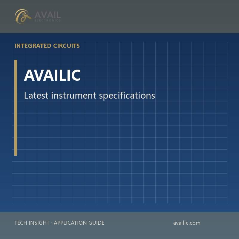 Latest instrument specifications
