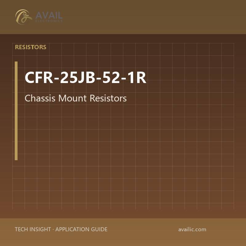Application Development in Chassis Mount Resistors for CFR-25JB-52-1R: key technologies and success stories