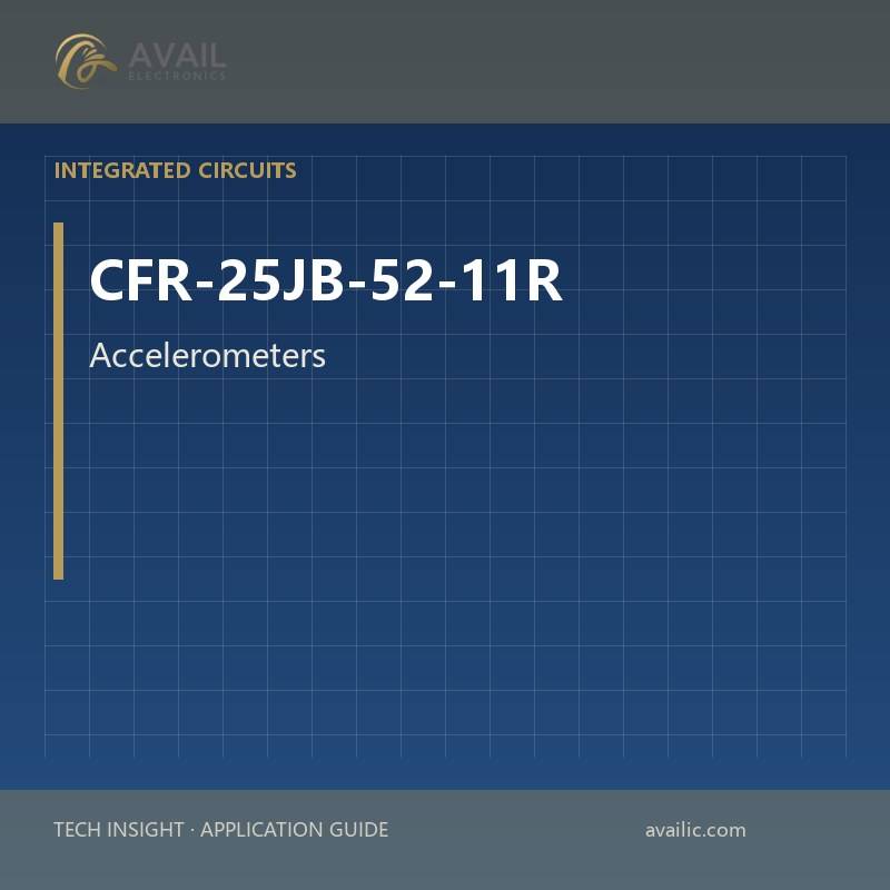 Application Development in Accelerometers for CFR-25JB-52-11R: key technologies and success stories