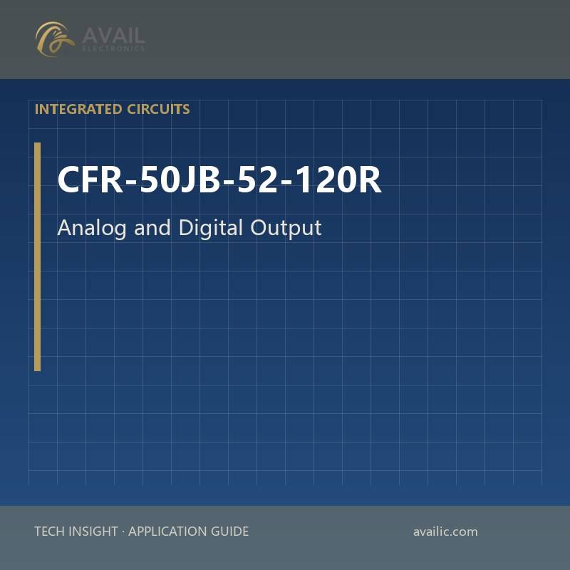 Application Development in Analog and Digital Output for CFR-50JB-52-120R: key technologies and success stories