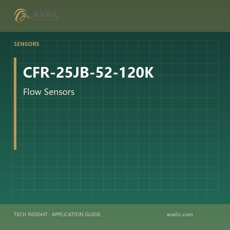 Application Development in Flow Sensors for CFR-25JB-52-120K: key technologies and success stories