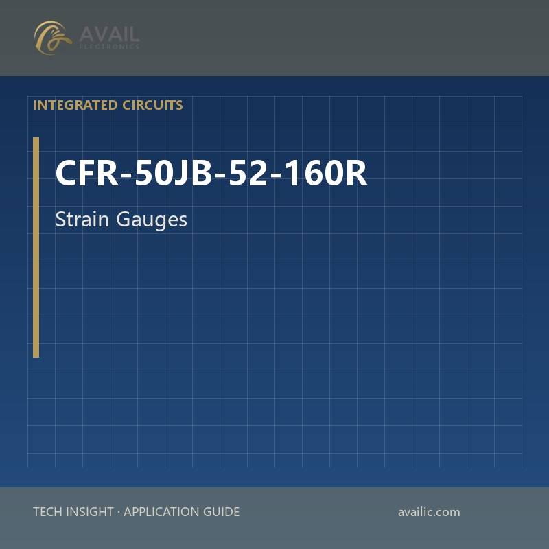 Application Development in Strain Gauges for CFR-50JB-52-160R: key technologies and success stories