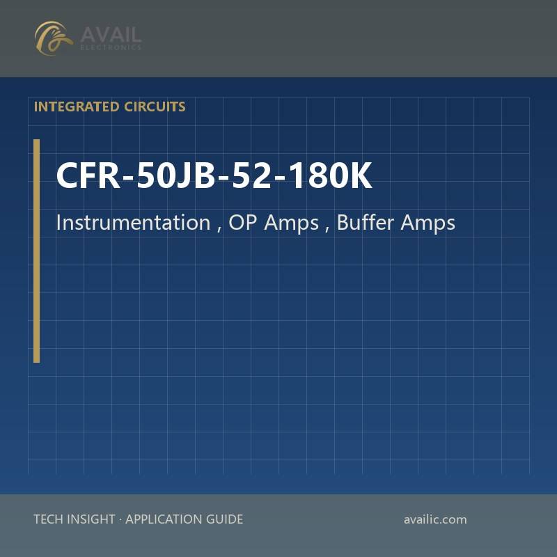 Application Development in Instrumentation, OP Amps, Buffer Amps for CFR-50JB-52-180K: key technologies and success stories