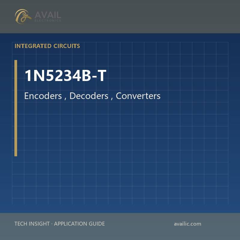 Application Development in Encoders, Decoders, Converters for 1N5234B-T: key technologies and success stories