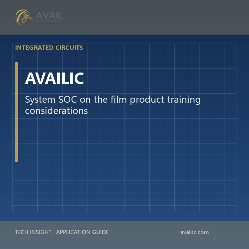System SOC on the film product training considerations