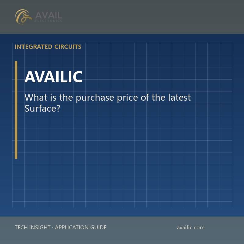 What is the purchase price of the latest Surface?